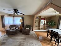 Executive home surrounded by city land